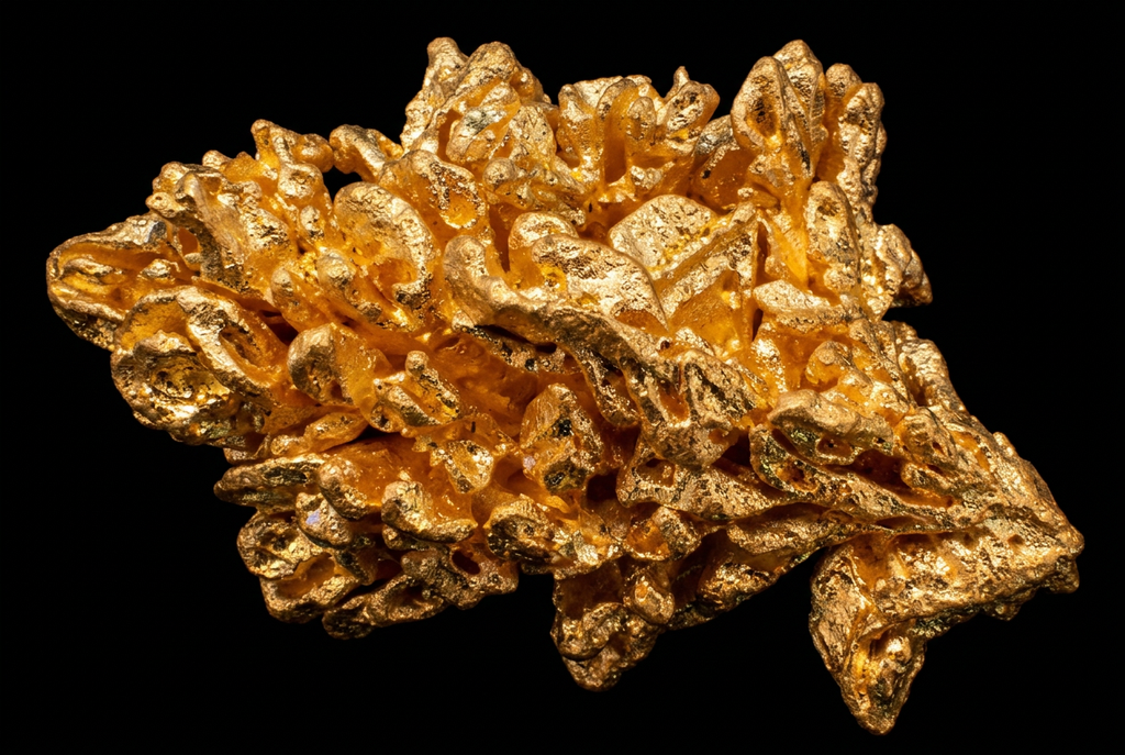 Mato Grosso Brazil Gold Nugget – 25.396 Grams