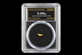 Australian natural gold nugget in slab SGE-2026-00124, 0.344g, 23.5K