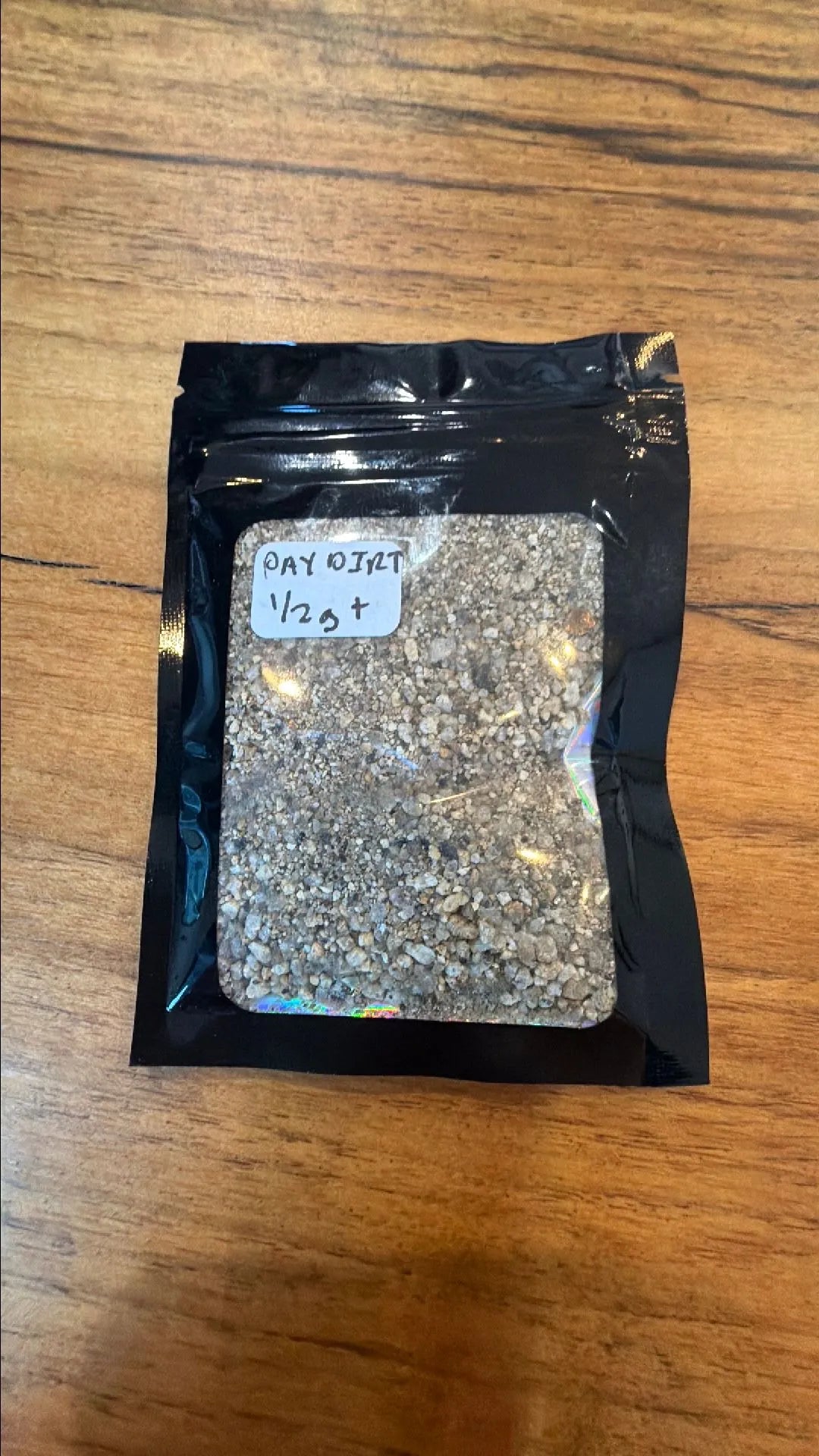 0.50g+ Gold Paydirt, Guaranteed Gold Inside, Mini Gold Rush Bag