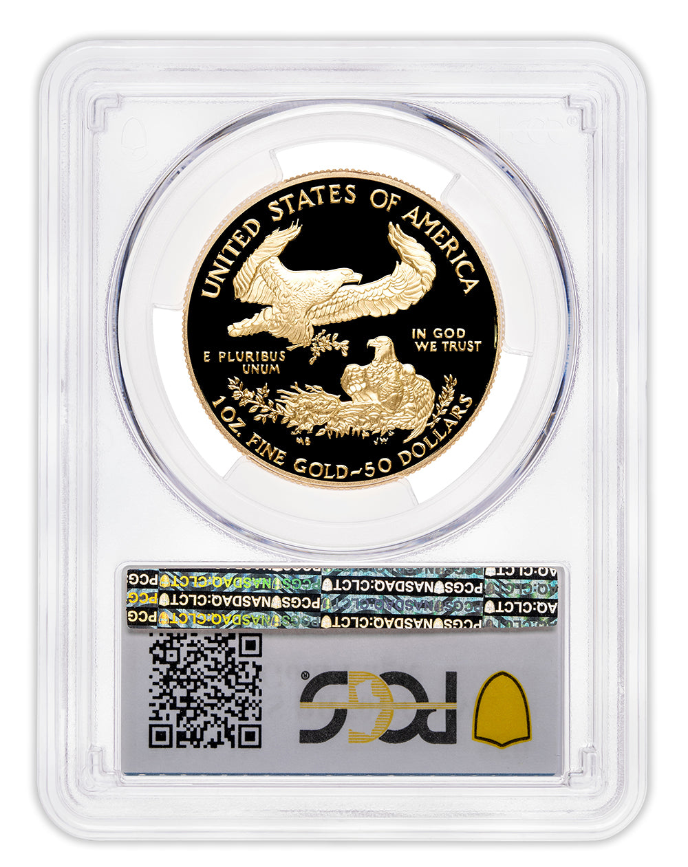 2012-W 1 oz Proof Gold Eagle $50 PCGS PR70