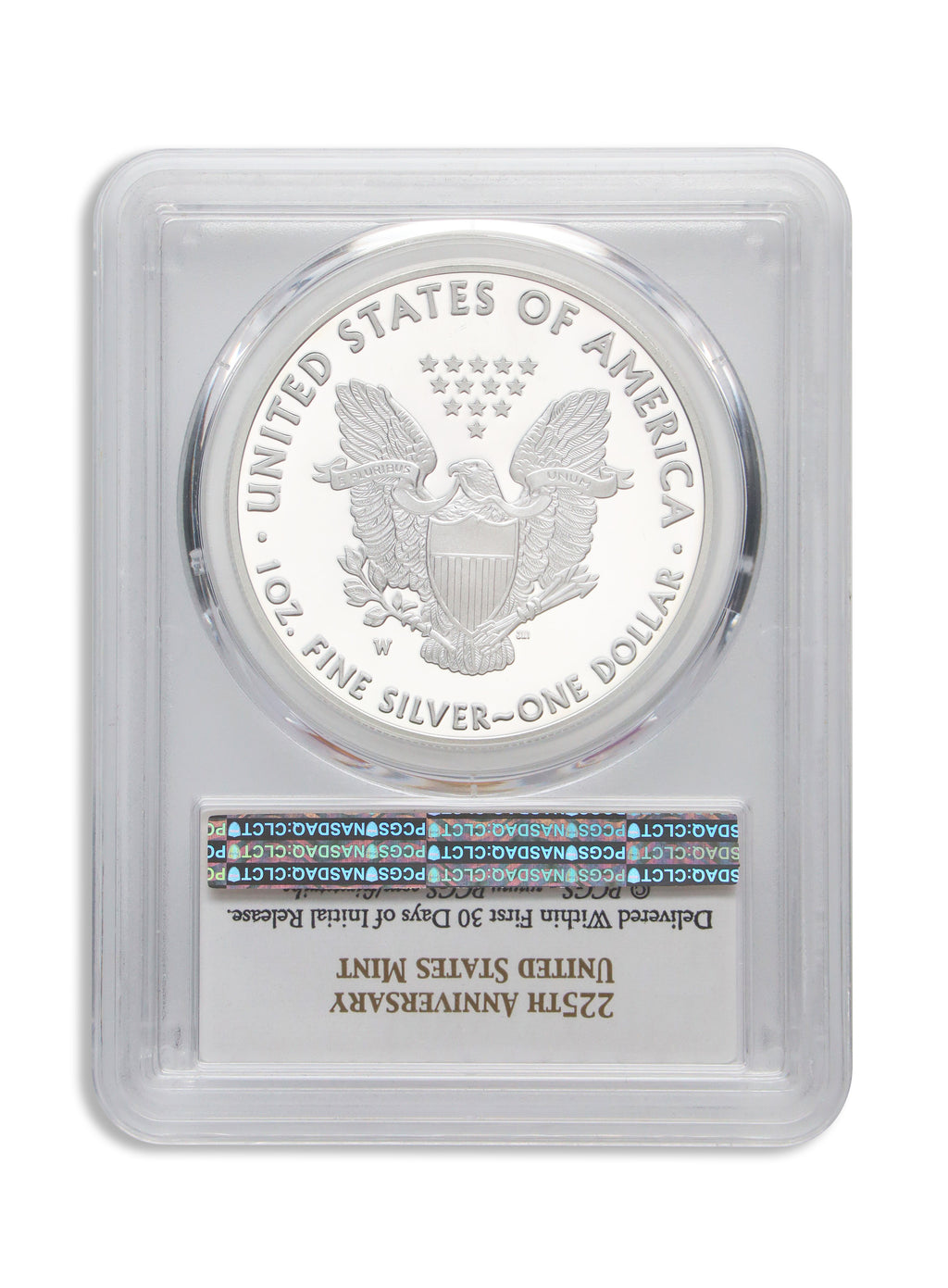 2017-W Proof Silver Eagle PCGS PR70 First Strike