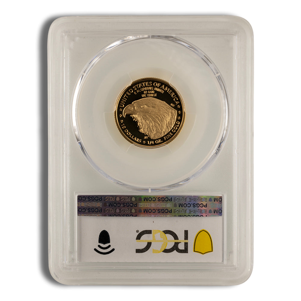 2022-W 1/4 oz Proof Gold Eagle $10 PCGS PR70