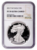 2017-W Proof Silver Eagle NGC PF70