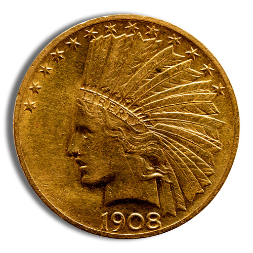 $10 Gold Indian Eagle - Any Grade
