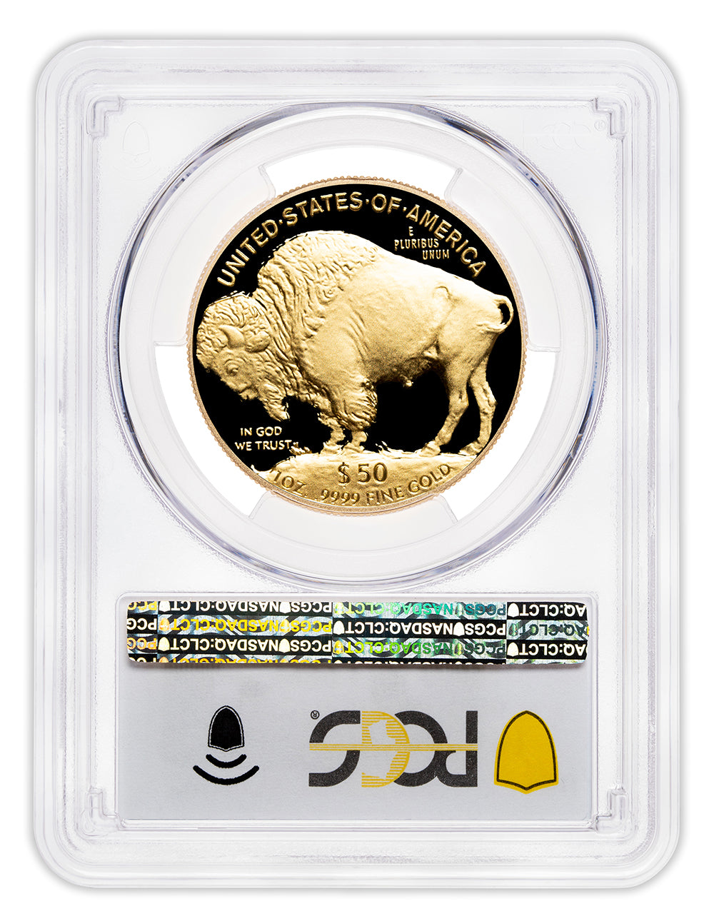 2007-W $50 Proof Gold Buffalo PCGS PR70