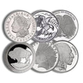 1 oz Silver Round - Design Varies (IRA Eligible)