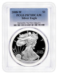 2008-W Proof Silver Eagle PCGS PR70