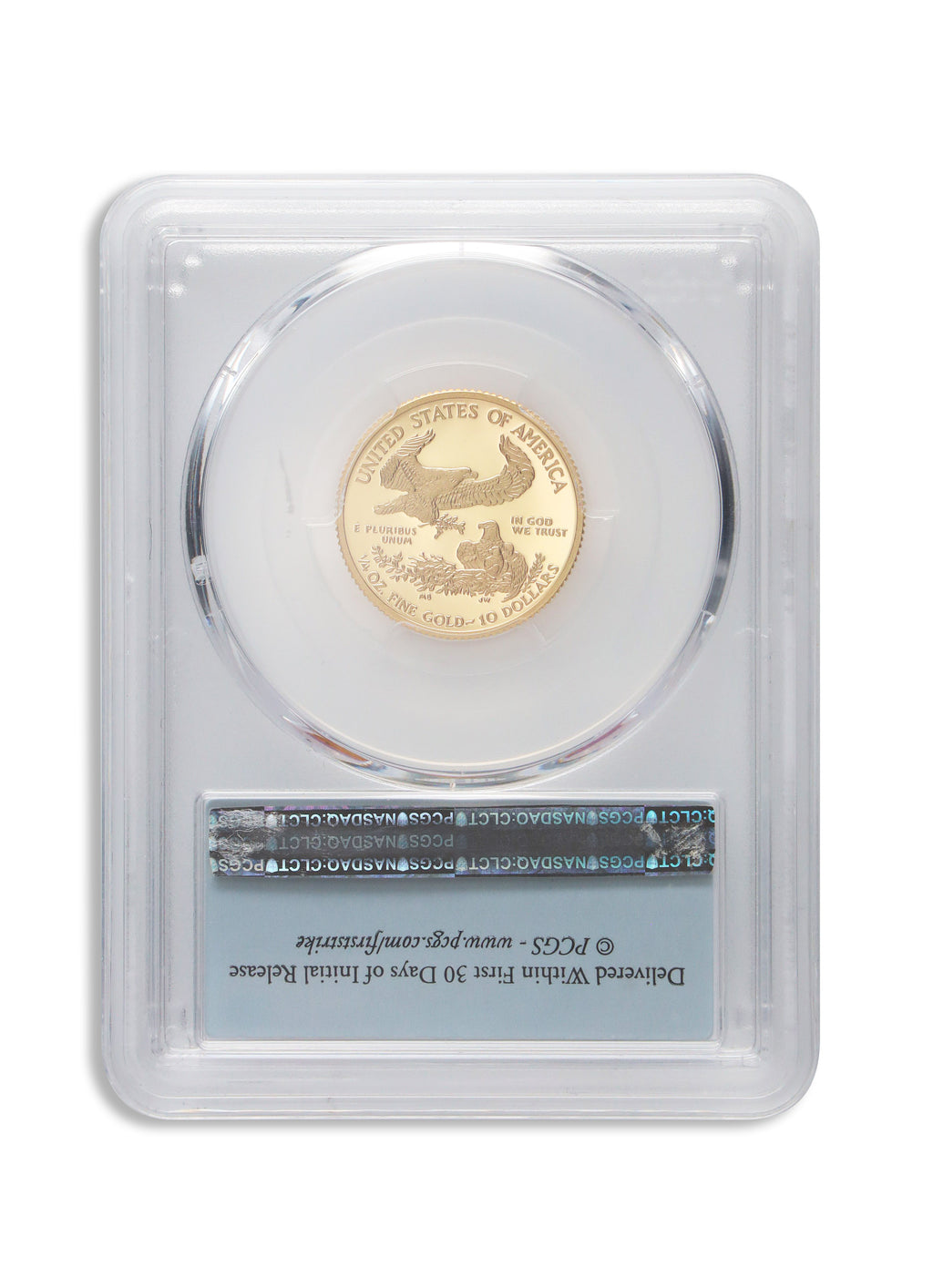 2016-W 1/4 oz Proof Gold Eagle $10 PCGS PR70 FS
