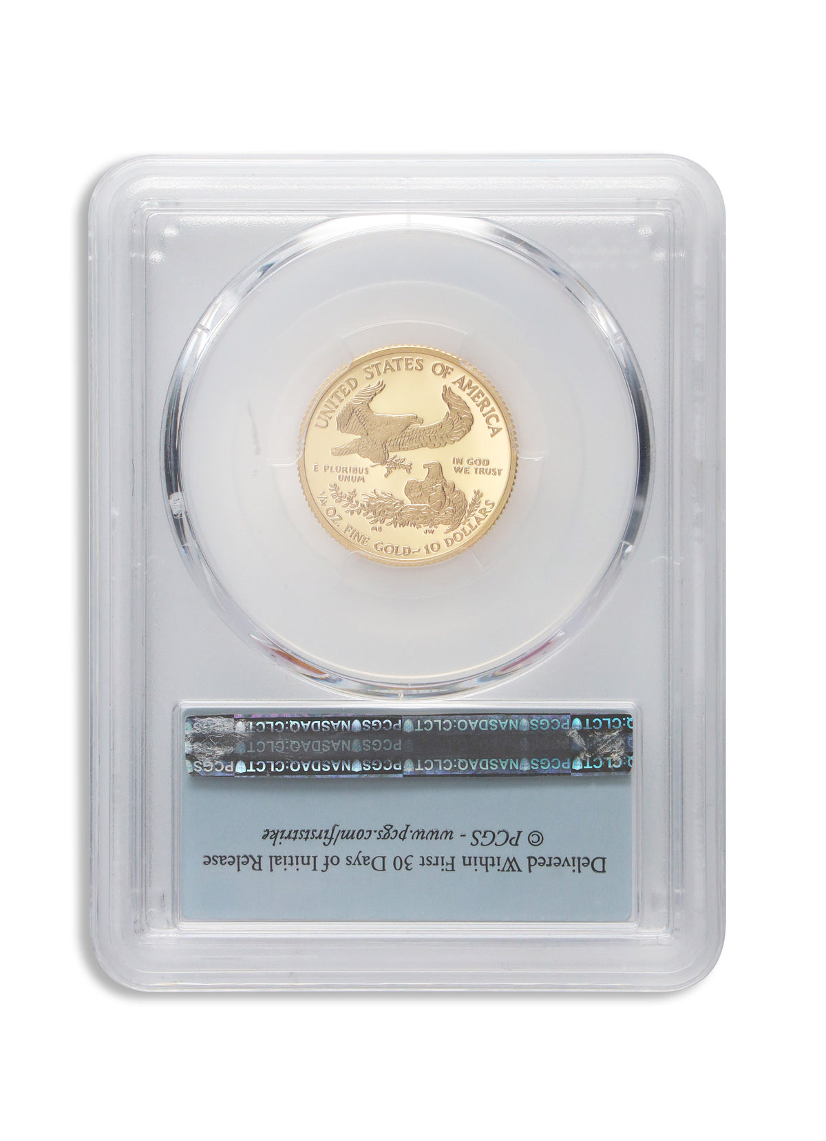 2016-W 1/4 oz Proof Gold Eagle $10 PCGS PR70 FS
