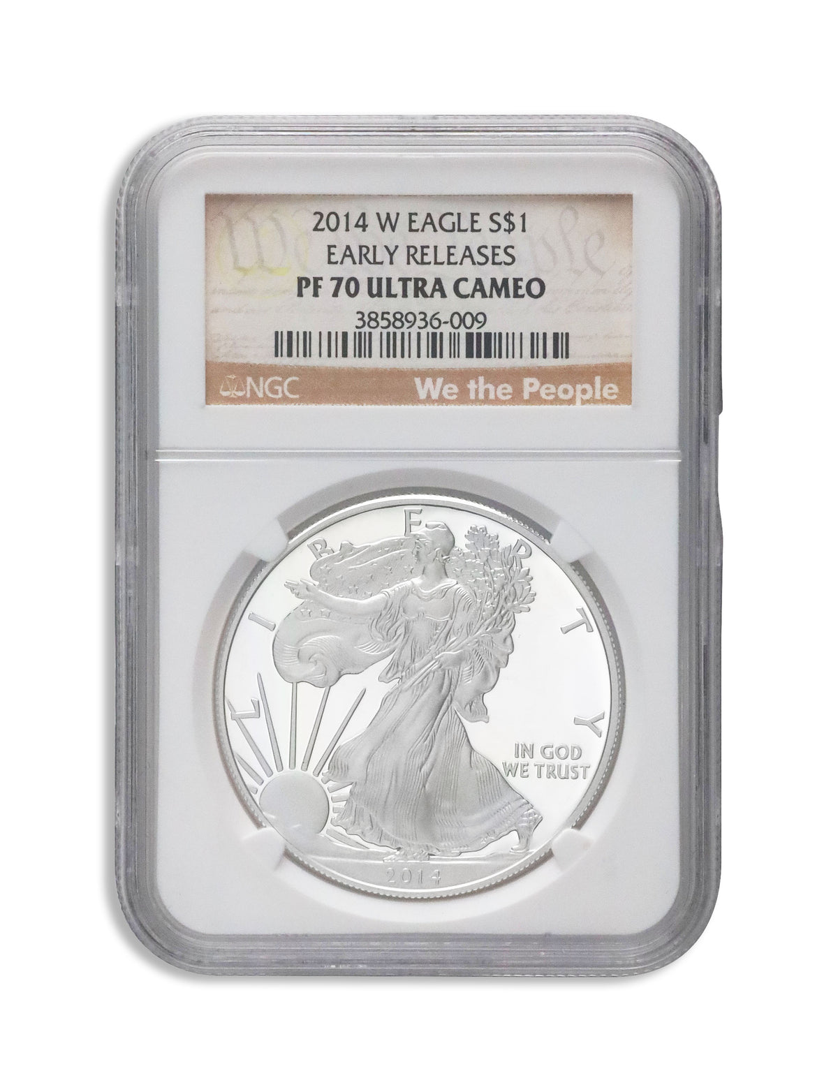 2014-W Proof Silver Eagle NGC PF70 Early Releases