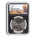 2001-D $1 Silver Buffalo Commem - NGC MS69 (Black Core)