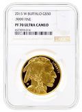 2015-W $50 Proof Gold Buffalo NGC PF70