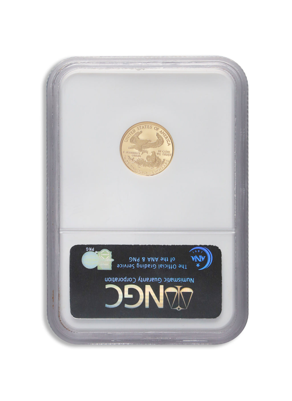 2007-W 1/10 oz Proof Gold Eagle $5 NGC PF70 ER