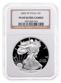 2003-W Proof Silver Eagle NGC PF69