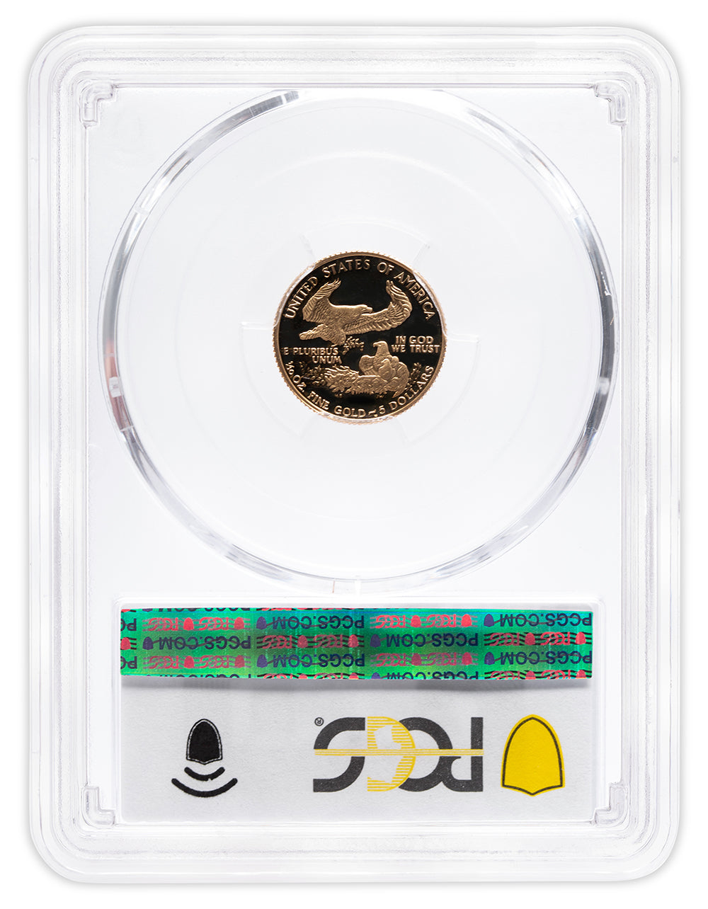 1990-P 1/10 oz Proof Gold Eagle $5 PCGS PR70