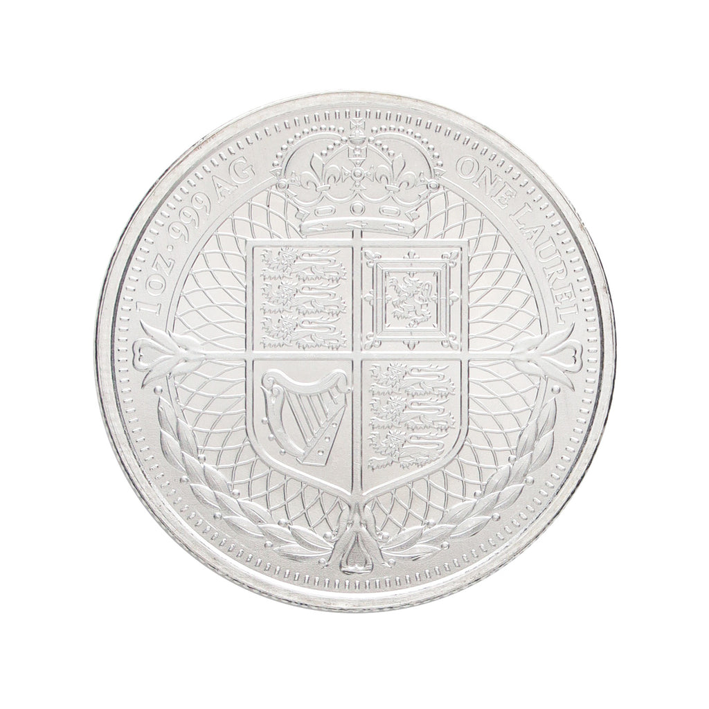1 oz Queen Elizabeth Silver Laurel