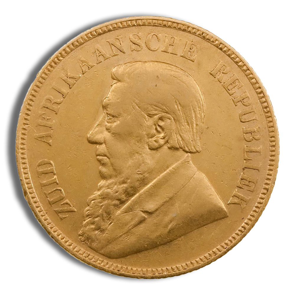 South Africa 1 Pond Gold Coin