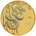 2025 1 oz Australia Gold Lunar Snake BU - Series III