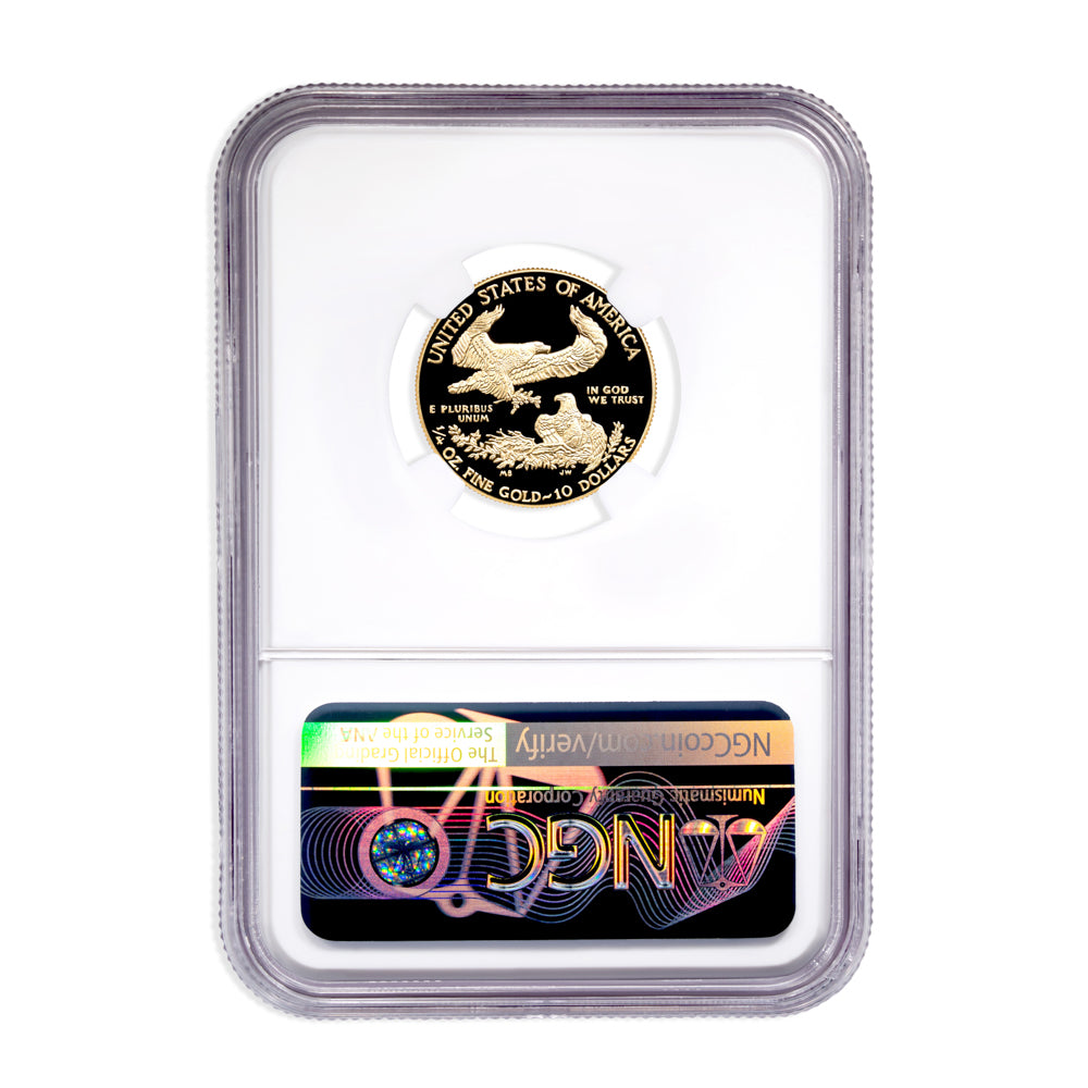 2011-W 1/4 oz Proof Gold Eagle $10 NGC PF70
