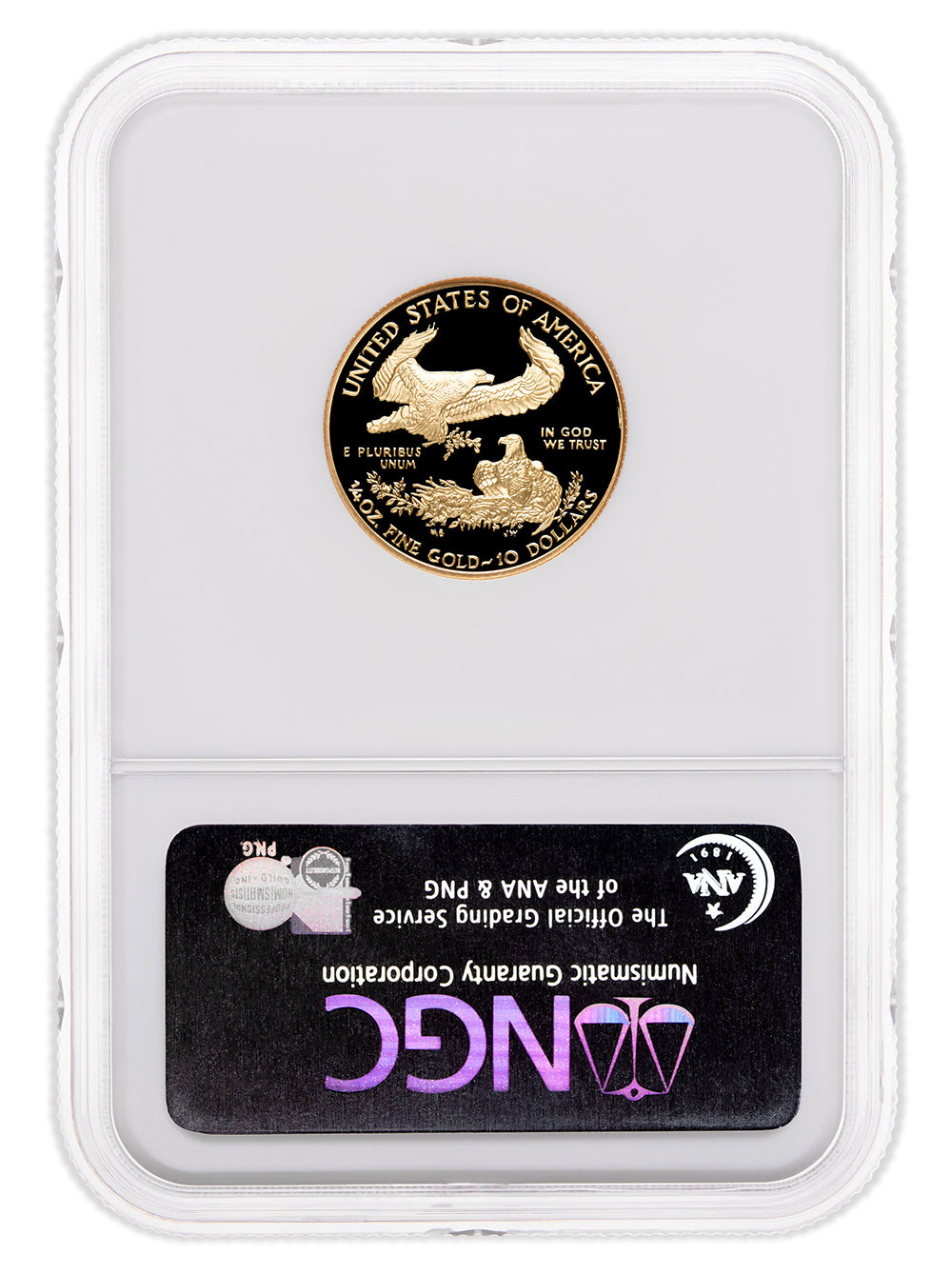2005-W 1/4 oz Proof Gold Eagle $10 NGC PF70