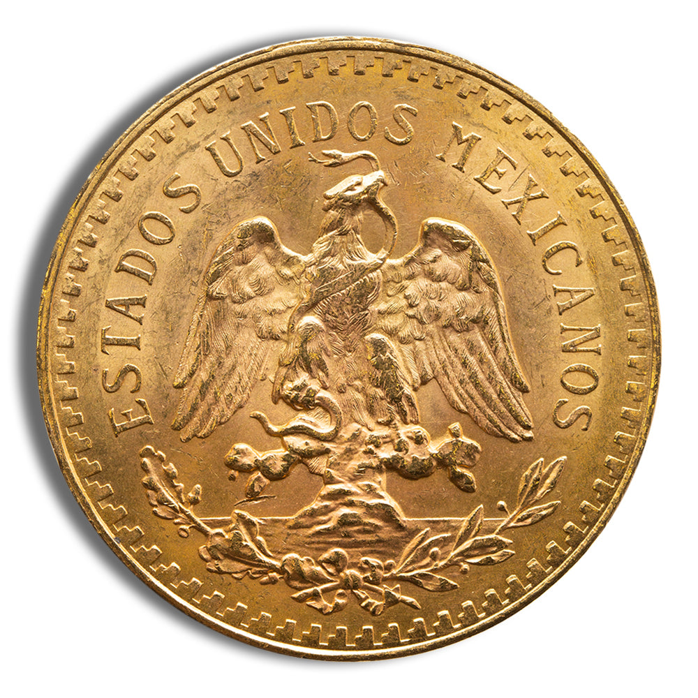 1924 Mexico Gold 50 Peso BU