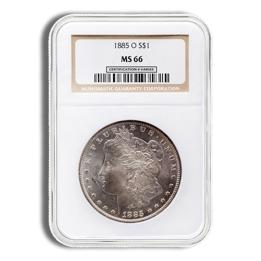 Pre-1921 Morgan Dollar - NGC MS66 (Toned)