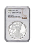 2023-S Proof Silver Eagle NGC PF70