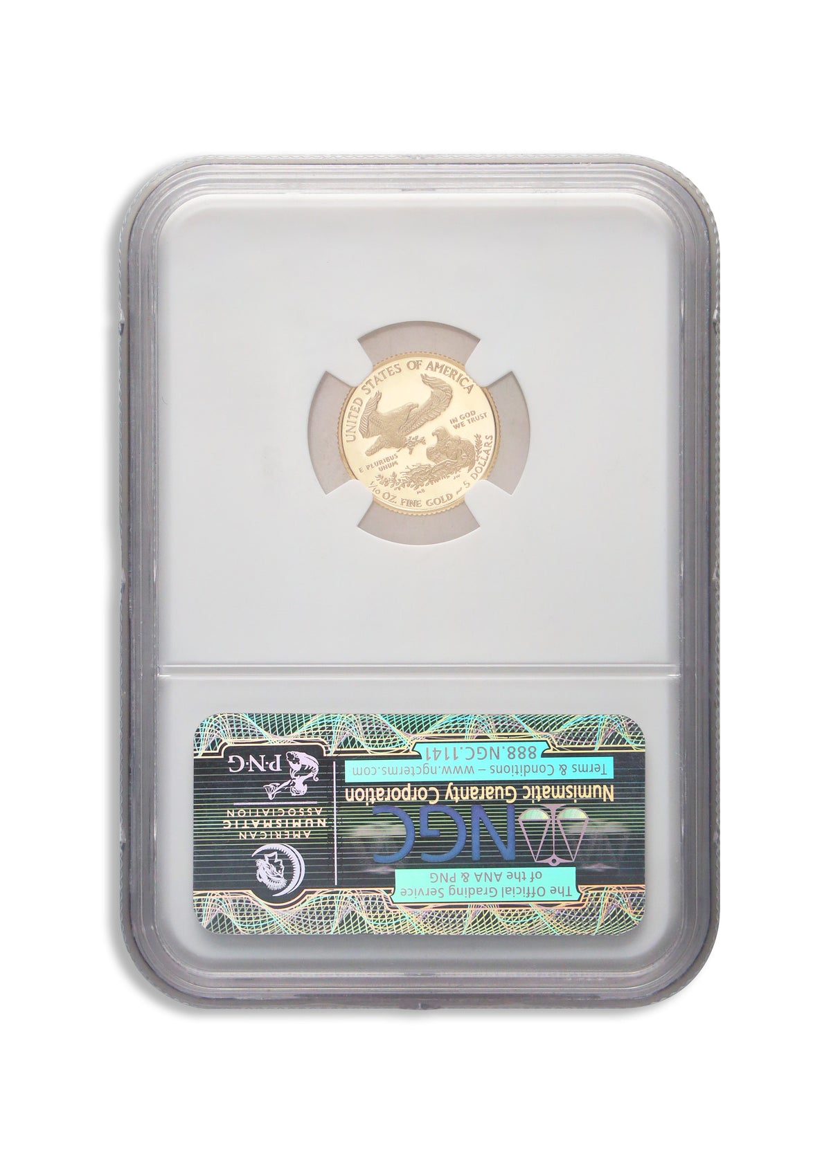 2010-W 1/10 oz Proof Gold Eagle $5 NGC PF70 ER