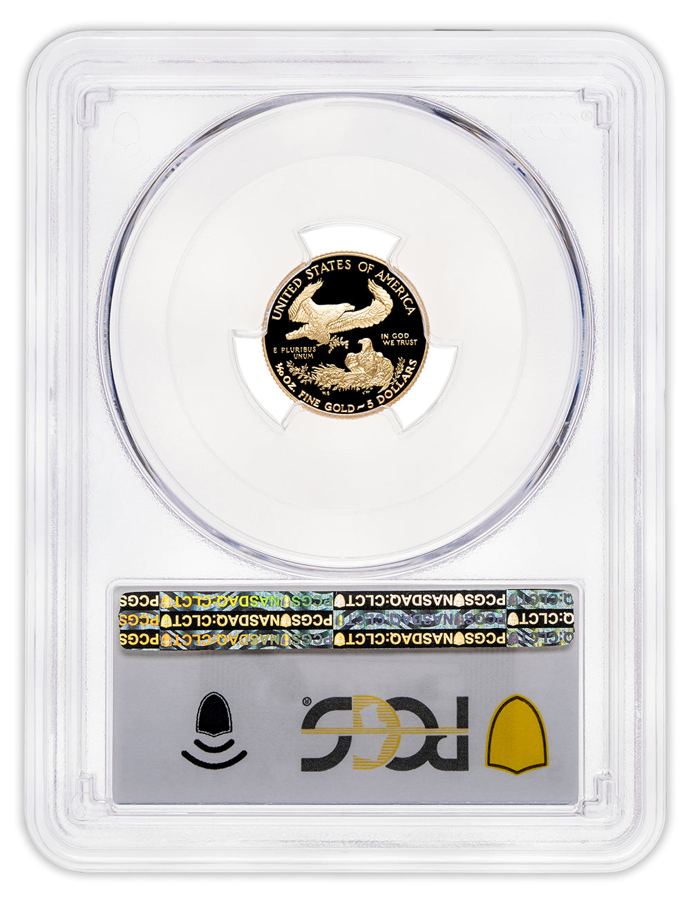 2016-W 1/10 oz Proof Gold Eagle $5 PCGS PR70