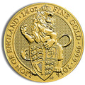 2016 1/4 oz Great Britain Queen's Beast Gold Coin - Lion