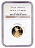 2016-W 1/4 oz Proof Gold Eagle $10 NGC PF70
