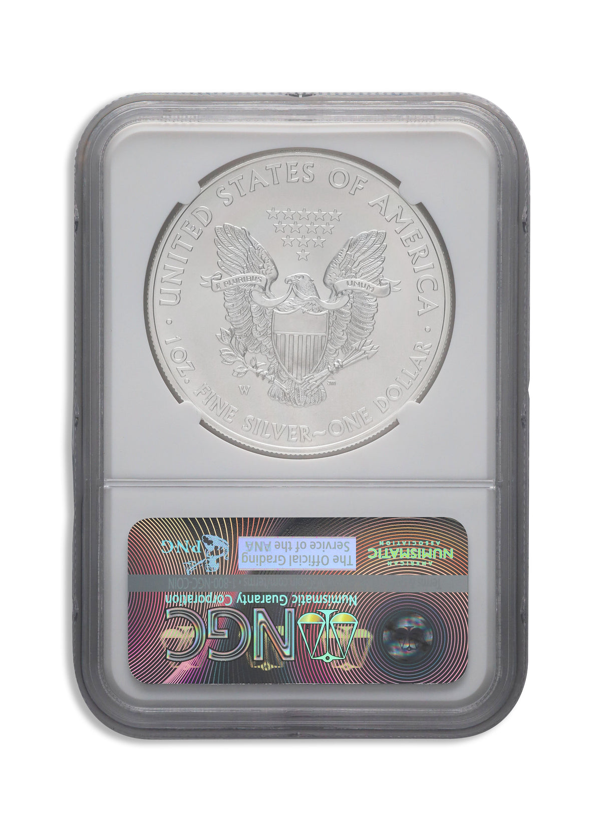 2015-W Burnished Silver Eagle NGC MS70 ER