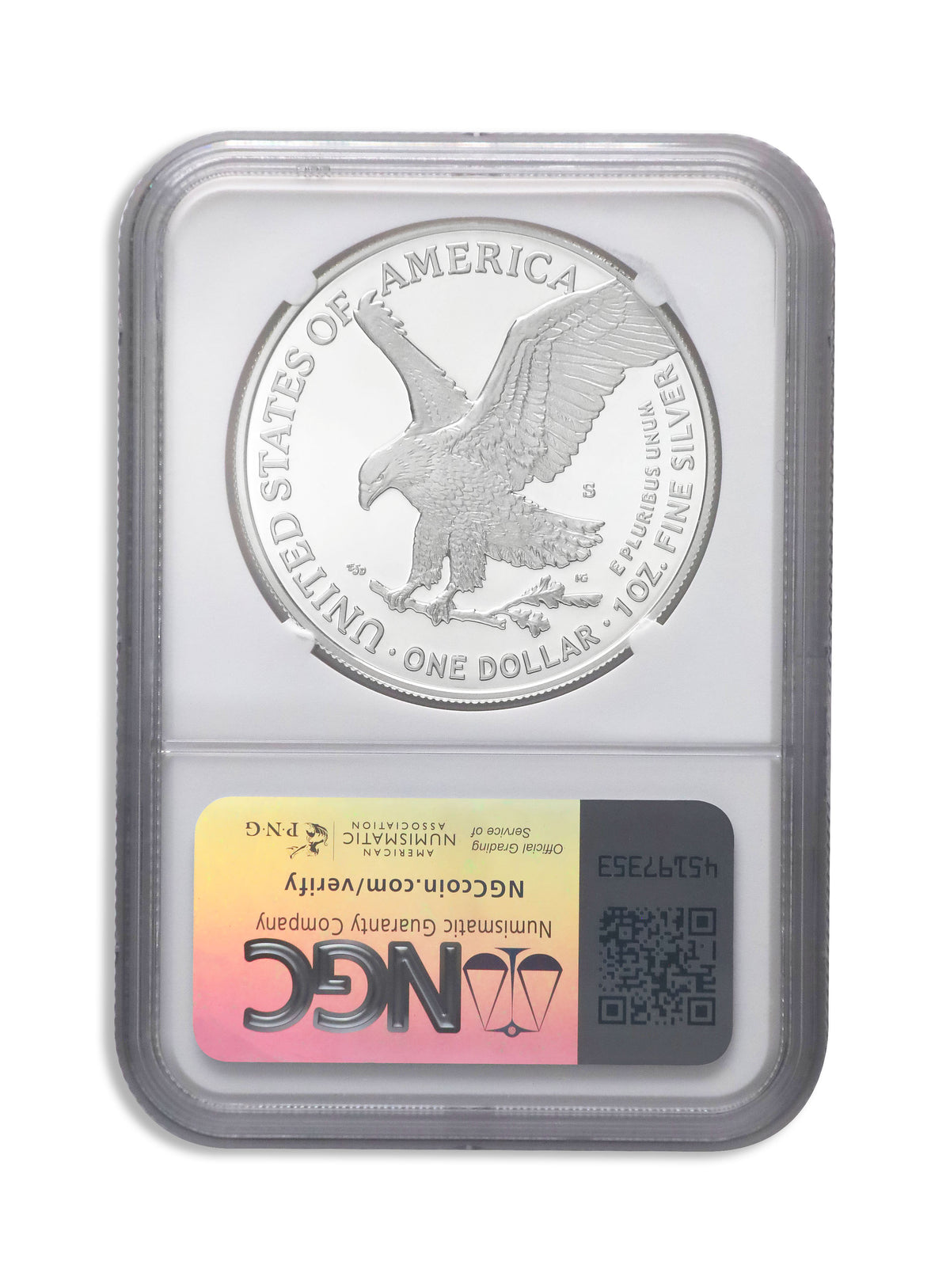 2021-S Proof Silver Eagle NGC PF70 - Type 2