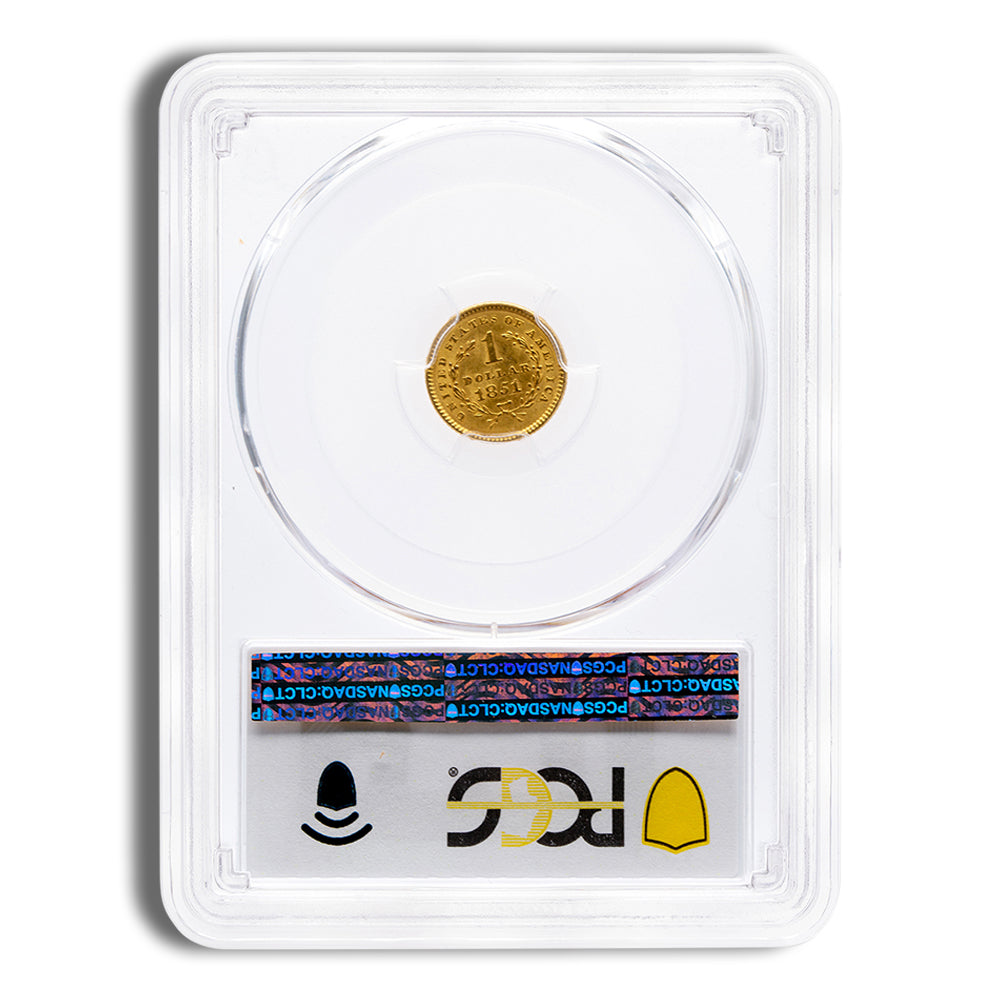 $1 Gold Liberty Type 1 - PCGS MS63
