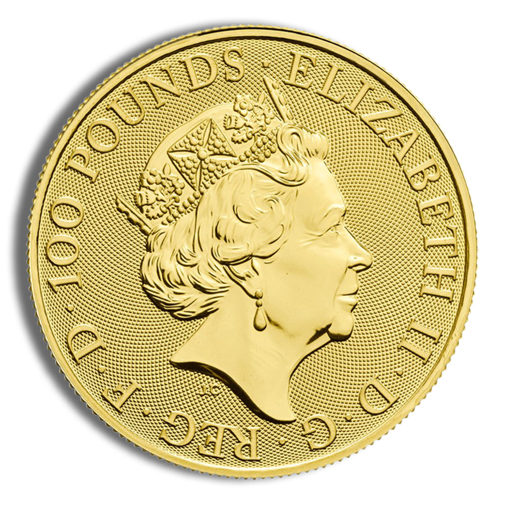 2018 1 oz Great Britain Queen's Beast Gold Coin - Unicorn