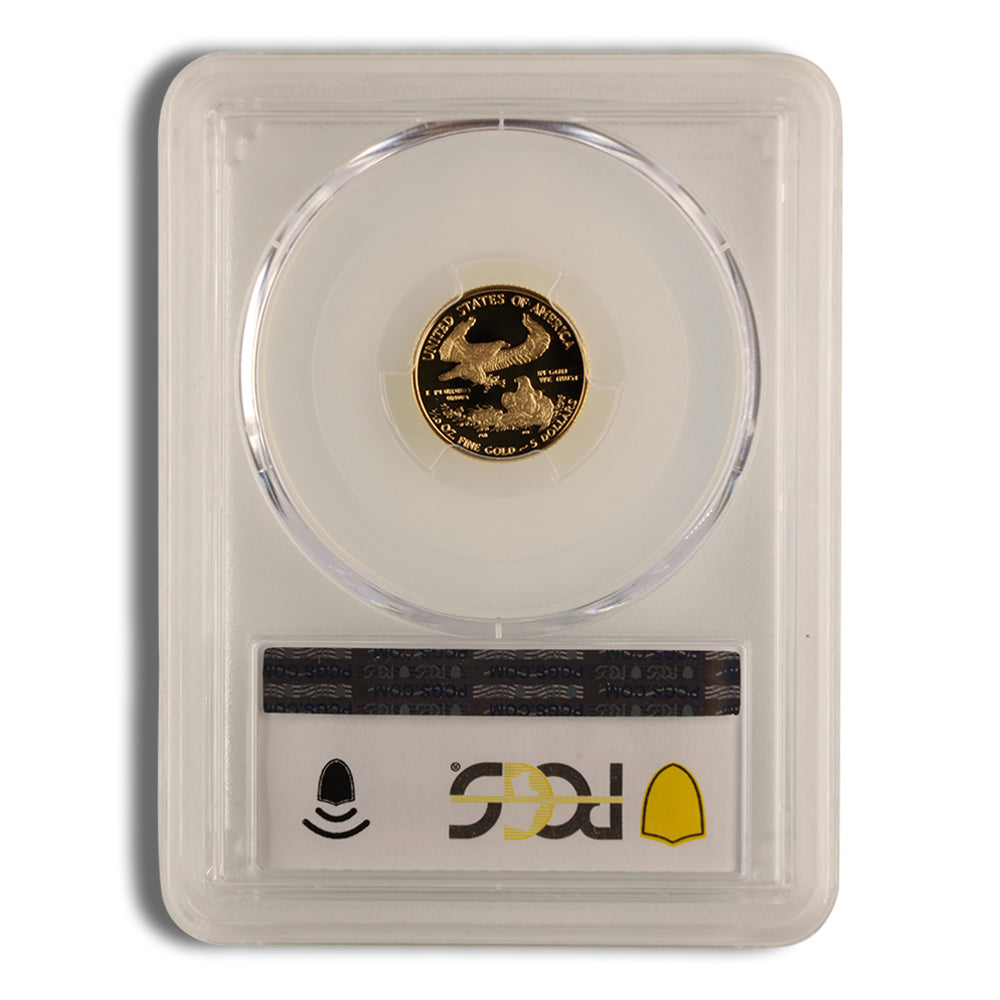 2022-W 1/10 oz Proof Gold Eagle $5 PCGS PR70
