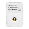 2003-W 1/10 oz Proof Gold Eagle $5 NGC PF70