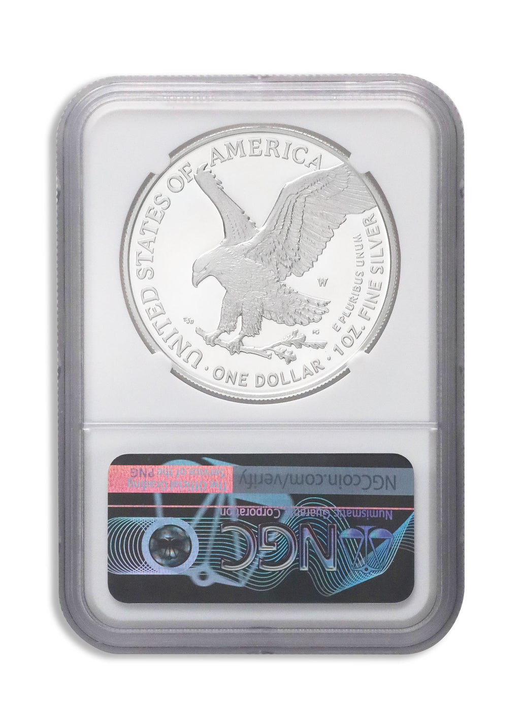 2021-W Proof Silver Eagle NGC PF70 FDOI - Type 2