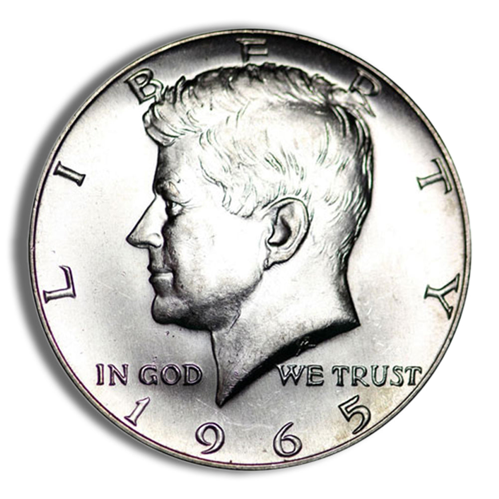 $1 FV 40% Silver Kennedy Half Dollars (1965-1969) - BU