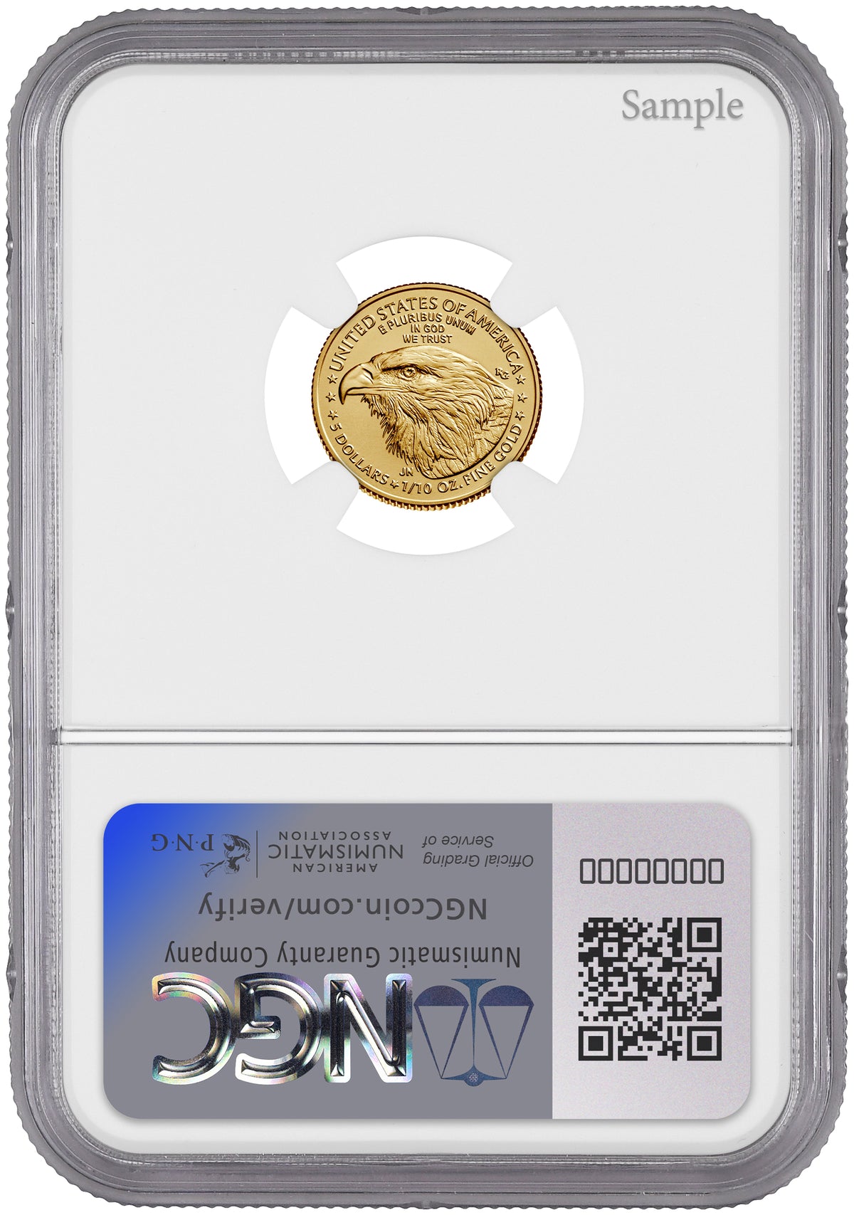2024-W 1/10 oz Proof Gold Eagle $5 NGC PF70