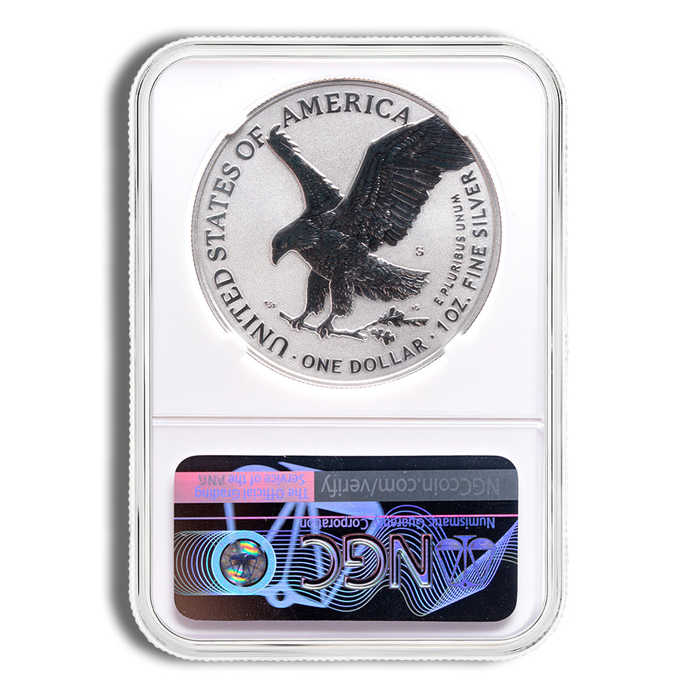 2021-S Reverse Proof Silver Eagle NGC PF70 - Type 2