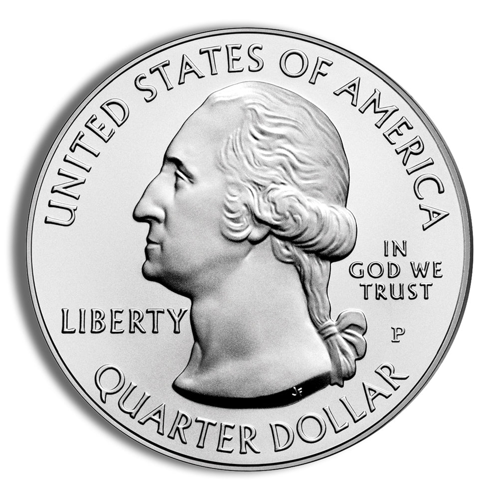 2012-P 5 oz ATB Acadia Silver Coin - Burnished (Cap Only)