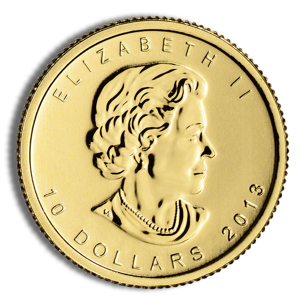 2013 1/4 oz Canadian Polar Bear Gold Coin