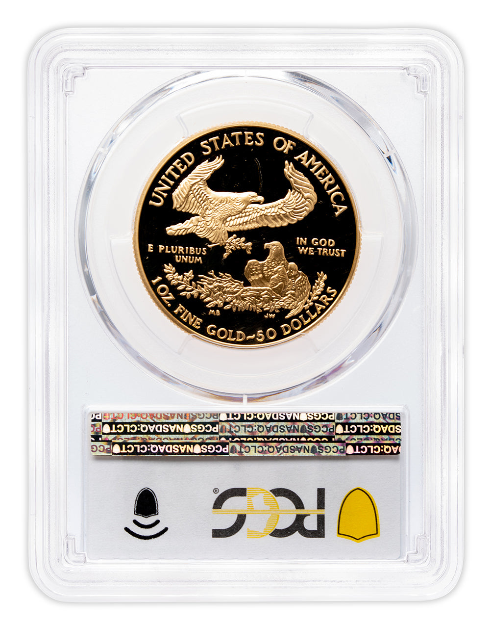 2006-W 1 oz Proof Gold Eagle $50 PCGS PR70