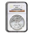 2009 Silver Eagle NGC MS69
