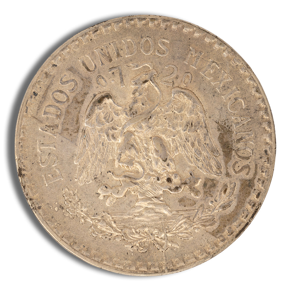 Mexico Silver Peso Cap & Rays (1920-1945)