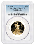 2010-W 1/2 oz Proof Gold Eagle $25 PCGS PR70