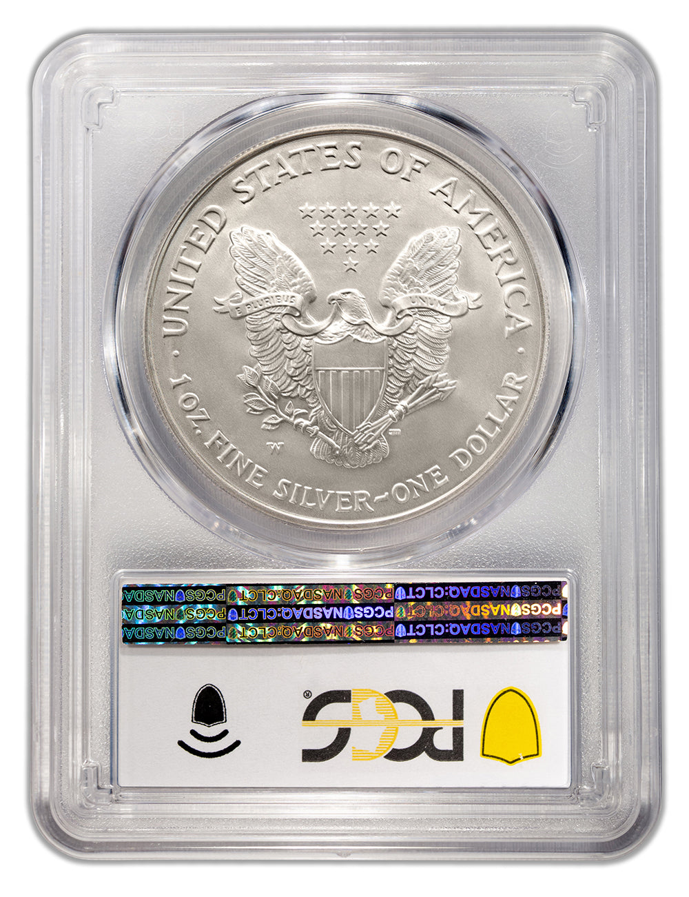2007-W Burnished Silver Eagle PCGS SP70