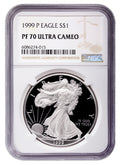 1999-P Proof Silver Eagle NGC PF70