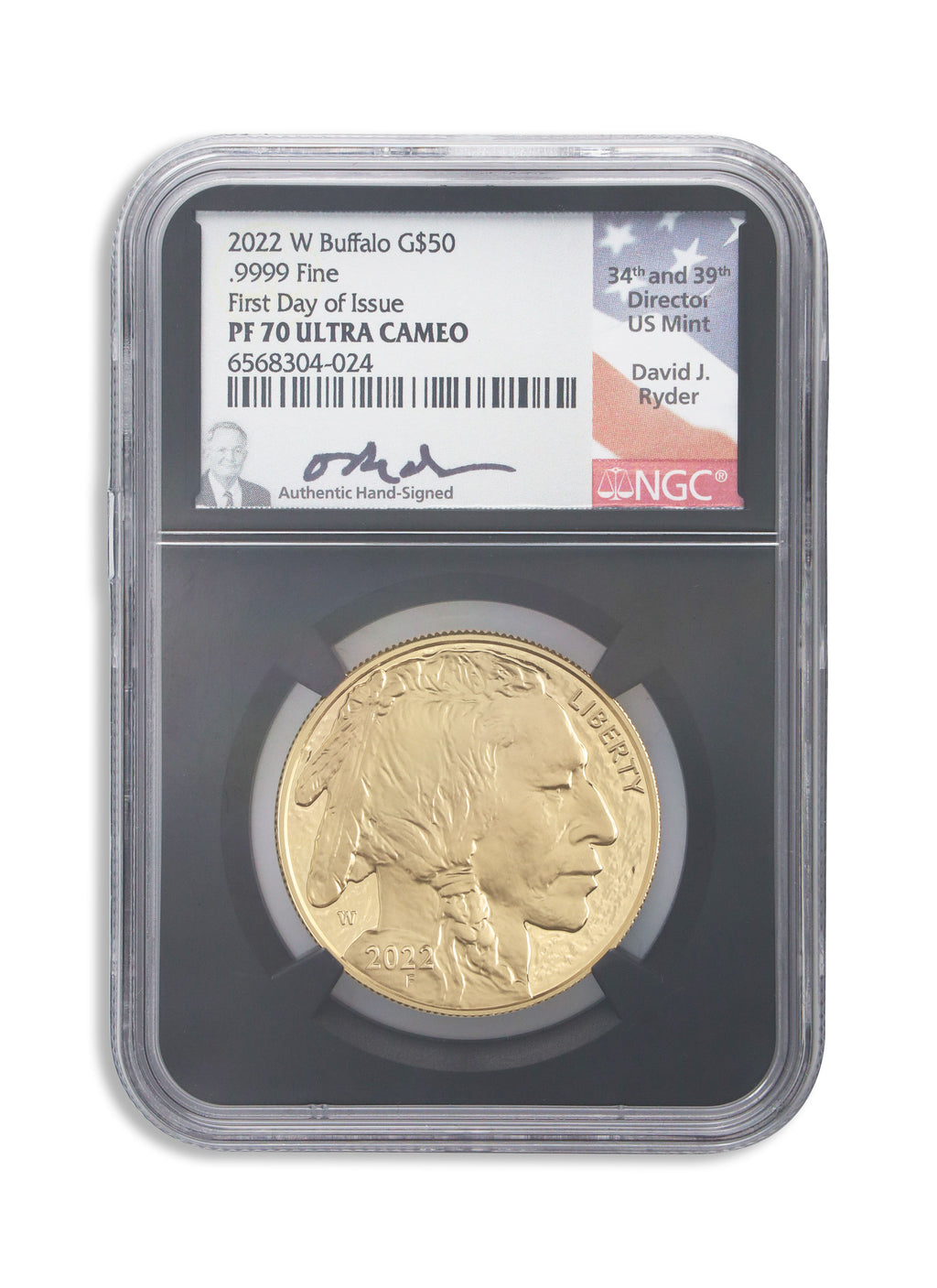 2022-W $50 Proof Gold Buffalo NGC PF70 Early Releases